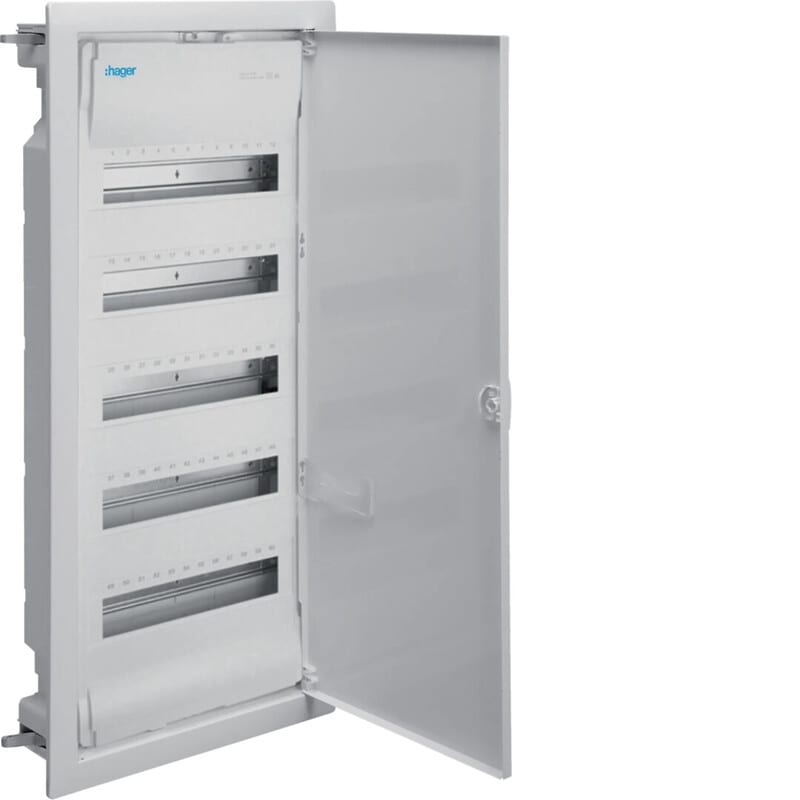 HAGER - Moduulikotelo uppo Volta - VH60NC 5x12M IP30 Fe/PS