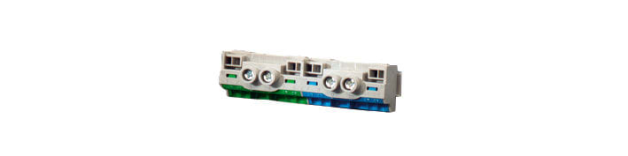 HENSEL - N/PE Kisko, jousiliitin - KV FC 04 2x25,4x4mm2