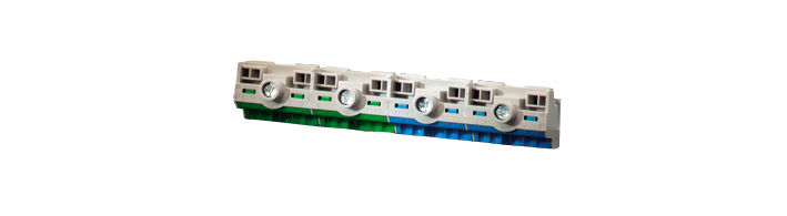 HENSEL - N/PE Kisko, jousiliitin - KV FC 09 2x25,8x4mm2