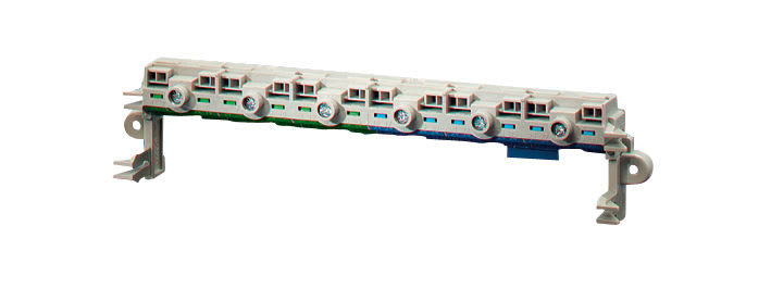 HENSEL - N/PE Kisko, jousiliitin - KV FC 12 3x25,12x4mm2