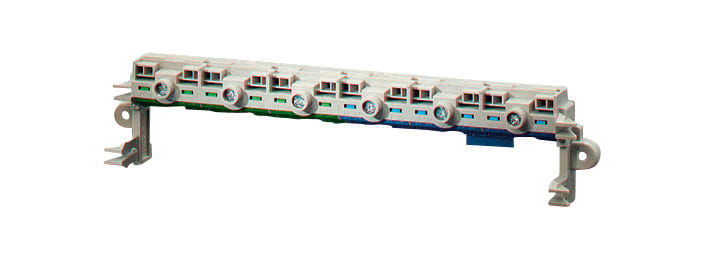 HENSEL - N/PE Kisko, jousiliitin - KV FC 12 3x25,12x4mm2