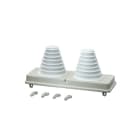 HENSEL - Läpivientilaippa IP65 - Mi FP 72, 2x kaapeli