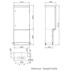 VOHEK - PJX asennussarja tasopinnalle - PJX asennussarja tasopinnalle