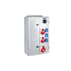VOHEK - Pistorasiakeskus - VOIMA 0123 80A IP44 RST