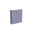 UTU - Kaappi seinäasennus Fe - Ahma LKS1690X