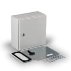 CASEMET - Teräskotelo maal. 400x600x200 - EFEF406020A RAL 7035