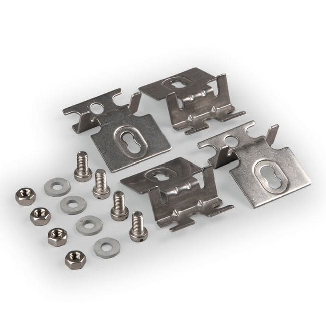 CASEMET - Kiinn.korva setti 20mm korkea - EFFL2.20 CUBO E JA F