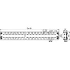 SCHNEIDER ELECTRIC - As.kiskot 2kpl 2rivi L400mm - NSYSUCR6540