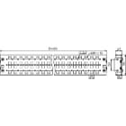 SCHNEIDER ELECTRIC - As.kiskot 2kpl 2rivi L1000mm - NSYSUCR90100