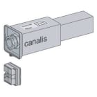 SCHNEIDER ELECTRIC - Jakelukisko - Syöttö ja pääte 40A vasen