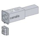 SCHNEIDER ELECTRIC - Jakelukisko - Syöttö ja pääte 40A vasen
