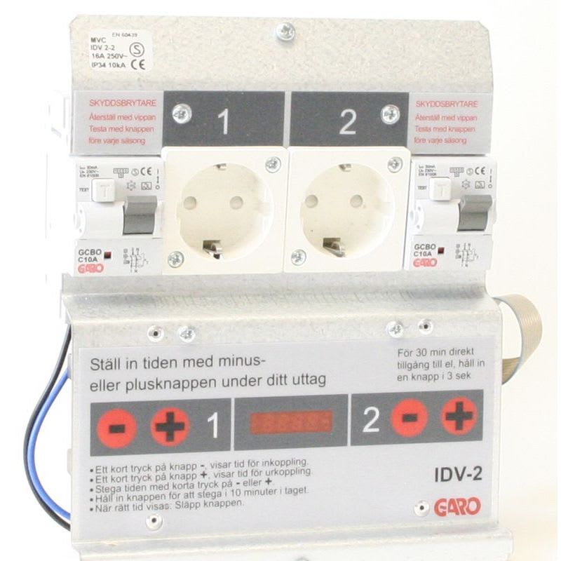 GARO - Pistorasiaelementti GARO - IDV 206-2F