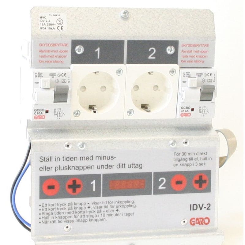 GARO - Pistorasiaelementti GARO - IDV 206-2F