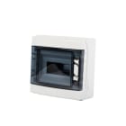 GARO - Moduulikotelo pinta ABS - NUPT 1-8 läpinäk ovi, IP65