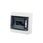 GARO - Moduulikotelo pinta ABS - NUPT 1-8 läpinäk ovi, IP65