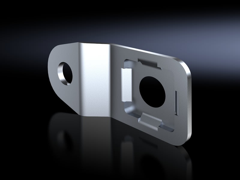 RITTAL - Seinäk.srj AX- ja KX-koteloon - 1590010 Kiinn.korvakepakkaus