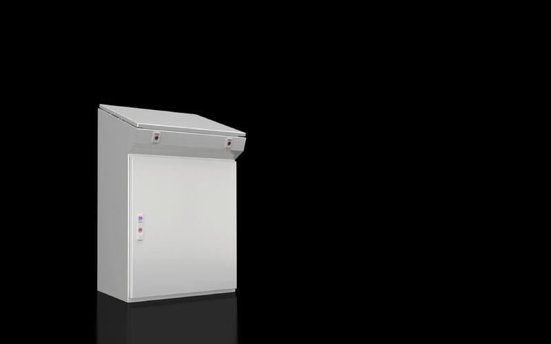 RITTAL - Kaappi lattia-asennus Fe - Pulpetti 800x970x400 RAL7035