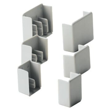 GEWISS - Peitetulppa Gewiss - GW96963 Päätykappale 1P (10 kpl)