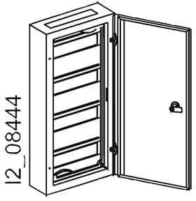 SIEMENS - Pintakotelo 2x4x12 modulia - 8GK1052-2KK21