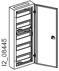 SIEMENS - Pintakotelo 1x5x12 modulia - 8GK1052-3KK11