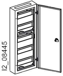 SIEMENS - Pintakotelo 1x5x12 modulia - 8GK1052-3KK11