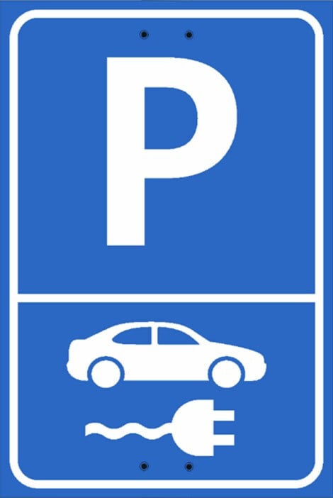 UTU - Latausasematarvike - Latauskyltti 40x60cm 114mm