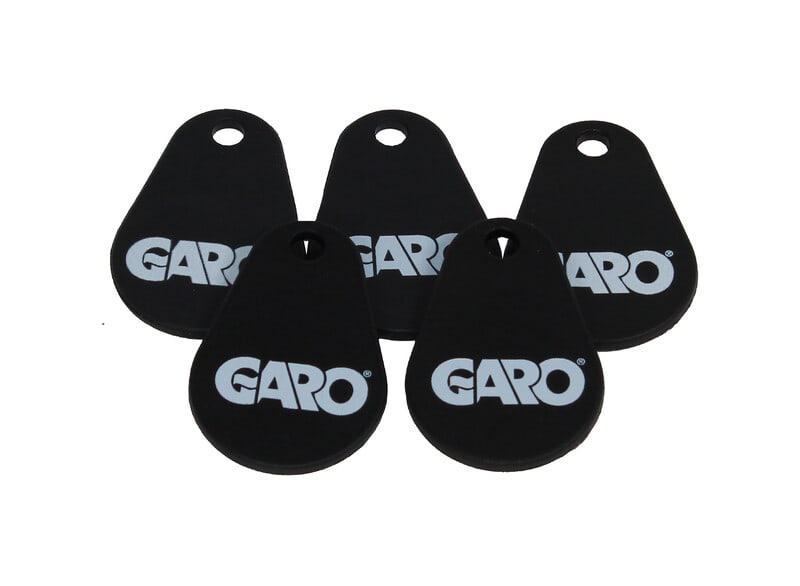 GARO - Latausaseman RFID tunniste - RFID TÄGI 5 KPL/PSS