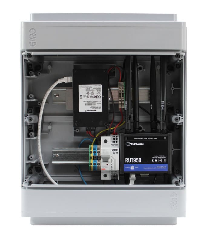 GARO - Latausaseman tarvike - COMMUNICATION BOX R+SW 9PORT