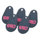 GARO - Asennustarvike /-kiinnike - RFID TÄGI PUNAINEN 5 KPL/PSS