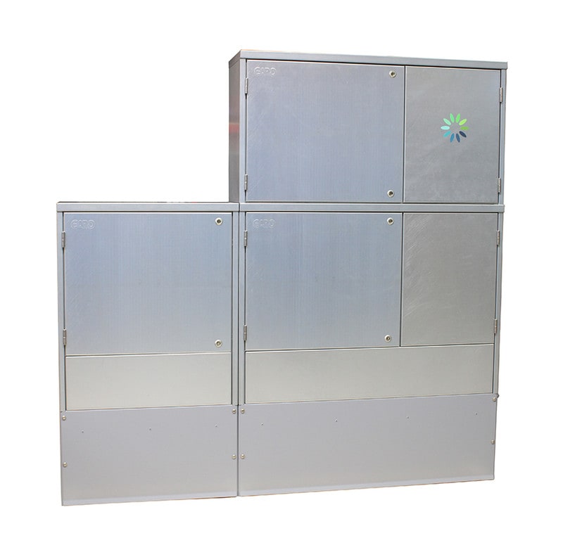 GARO - Latausasemakeskus - GKSM-EM15 2x250A, 15x63A DLM