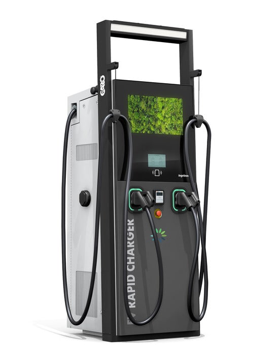 GARO - Latausasema teholataus - Rapid DC 120 DUO CCS 4G/LAN D