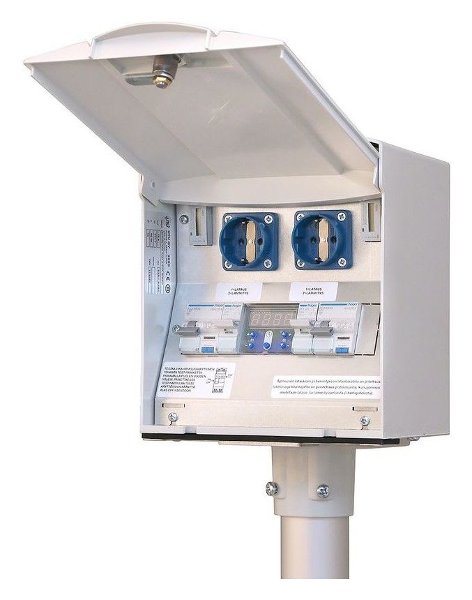 UTU POWEL - Latausasema lataus/lämmitys - EVPIKE PRO 2A2V 2*kWh HYBRID