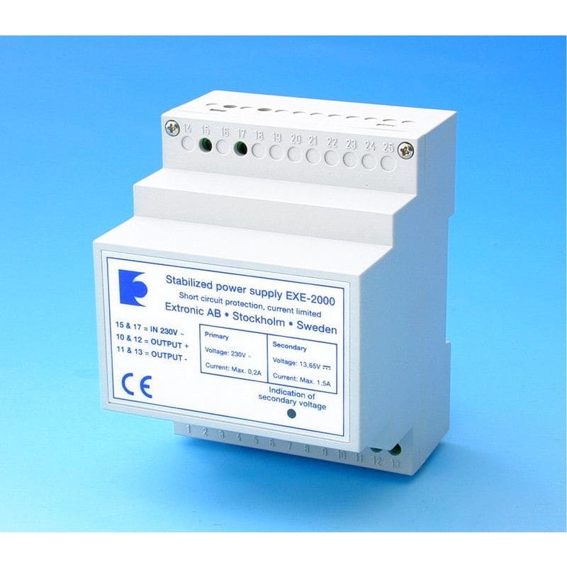 EXTRONICELEKTRONIK - Läsnäolotunnistin EXTRONIC - Tasasuuntaaja 12V EXE-2000