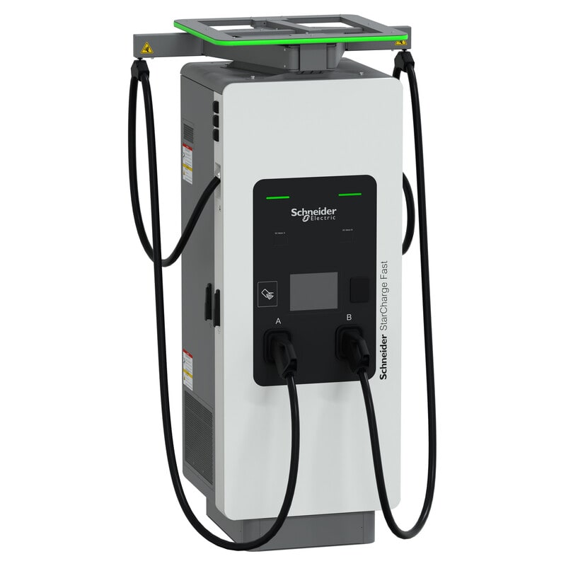 SCHNEIDER ELECTRIC - Latausasema teholataus - 320 kW DC, 2x CCS2, Maksupääte