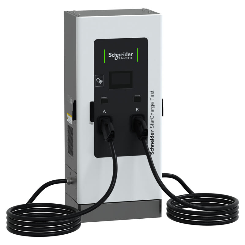 SCHNEIDER ELECTRIC - Latausasema teholataus - 60 kW DC, 2x CCS2, 7,5m