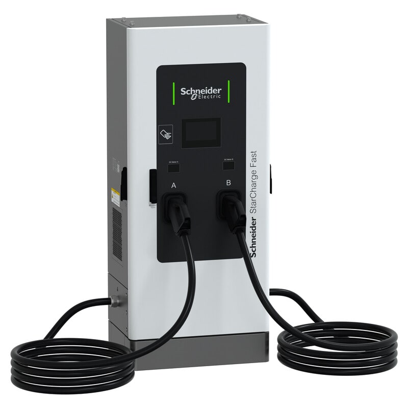 SCHNEIDER ELECTRIC - Latausasema teholataus - 60 kW DC, 2x CCS2, 7,5m