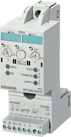 SIEMENS - Tehonsäätö 4A ohj. 24VACDC - 3RF2920-0KA13