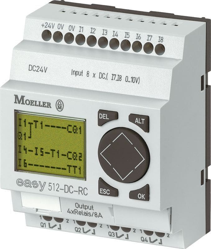 EATON - Ohjelmoitava rele - EASY512-DC-RCX