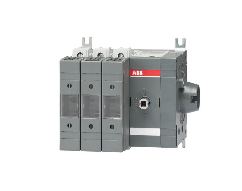 ABB - Kytkinvaroke 63A 3p sivusta DIN000 - OS63GDS30