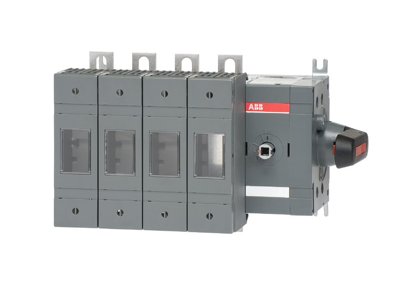ABB - Kytkinvaroke 160A 4p sivusta DIN000,00 - OS160GDS40N2