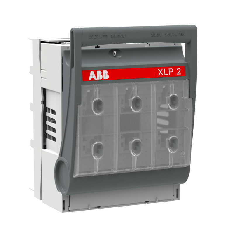 ABB - Jonovarokealusta + 6 liitintä - XLP2-6BC