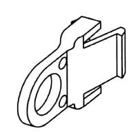 ABB - XLBM Jonovarokekytkimen lukituslaite - RIIPPULUKKOVARUSTE