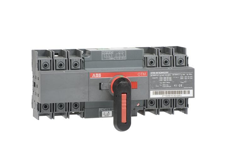 ABB - Vaihtokytkin 40A 3p moottori - OTM40F3CMA230V