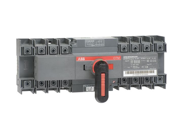 ABB - Vaihtokytkin 40A 4p moottori - OTM40F4CMA230V