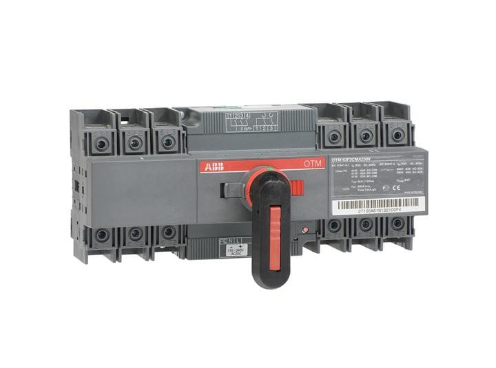 ABB - Vaihtokytkin 63A 3p moottori - OTM63F3CMA230V