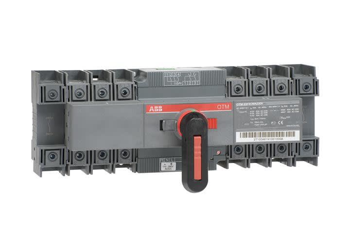 ABB - Vaihtokytkin 63A 4p moottori - OTM63F4CMA230V