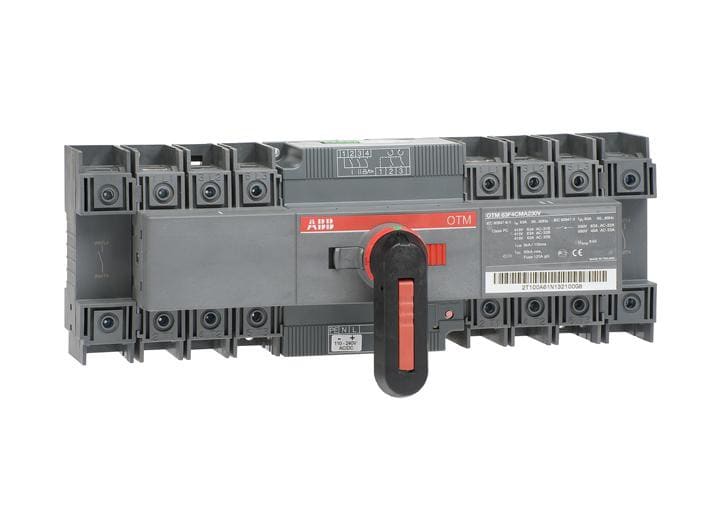 ABB - Vaihtokytkin 63A 4p moottori - OTM63F4CMA230V