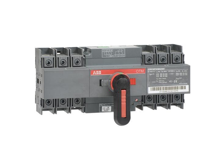ABB - Vaihtokytkin 80A 3p moottori - OTM80F3CMA230V