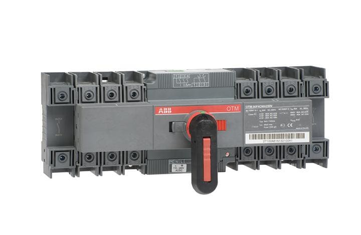 ABB - Vaihtokytkin 80A 4p moottori - OTM80F4CMA230V