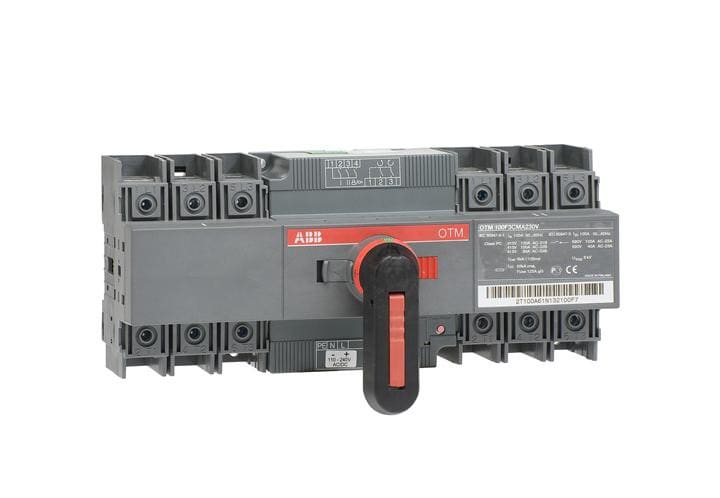 ABB - Vaihtokytkin 100A 3p moottori - OTM100F3CMA230V